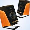 Aluminum Alloy Speaker Holder Multiple Point Stabilization And Scratch Protections For Professional Sound Equipment