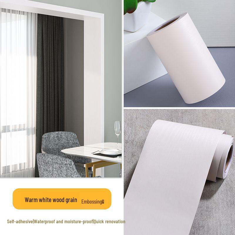 Self-Adhesive Wood Grain Door Frame Repair Trim Strip