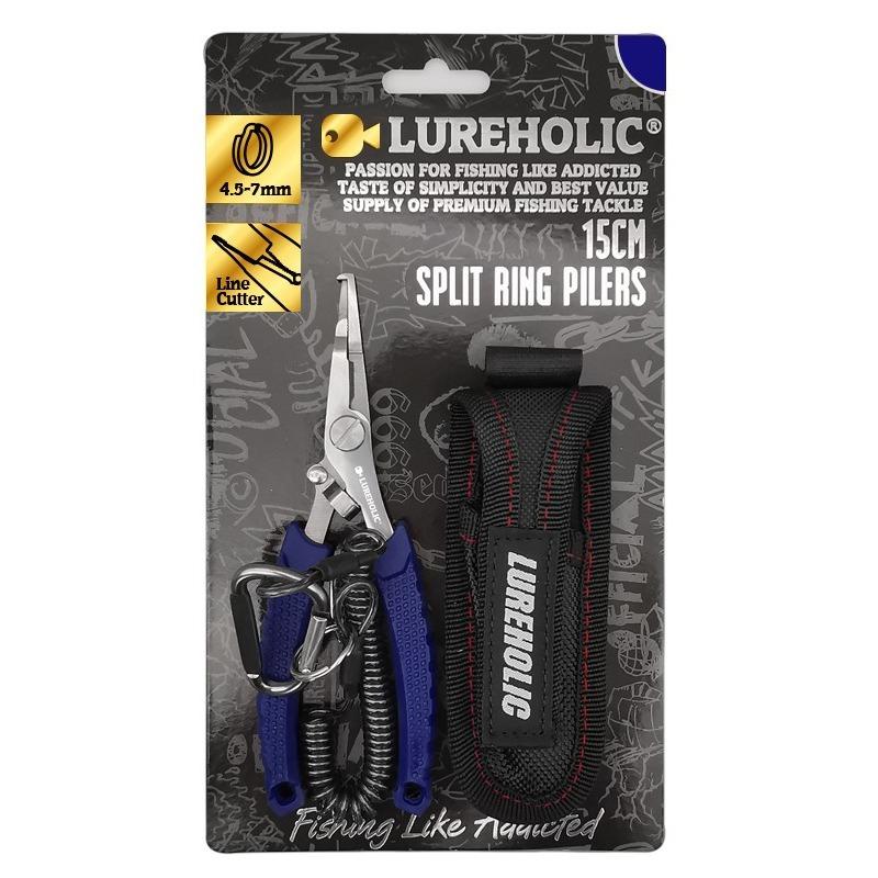 Multi-functional lull pliers, a popular outdoor fishing accessory for cutting lines, unhooking and opening loops