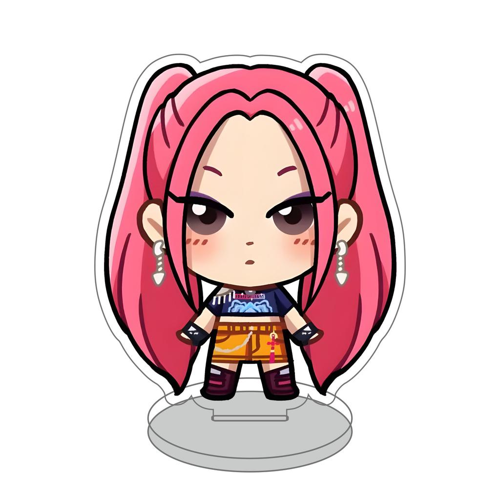 1-Piece Of K-POP Anime 10CM 2D Acrylic Stand Decoration For Bedroom, Living Room, Kitchen, Desk Decoration The Perfect Gift
