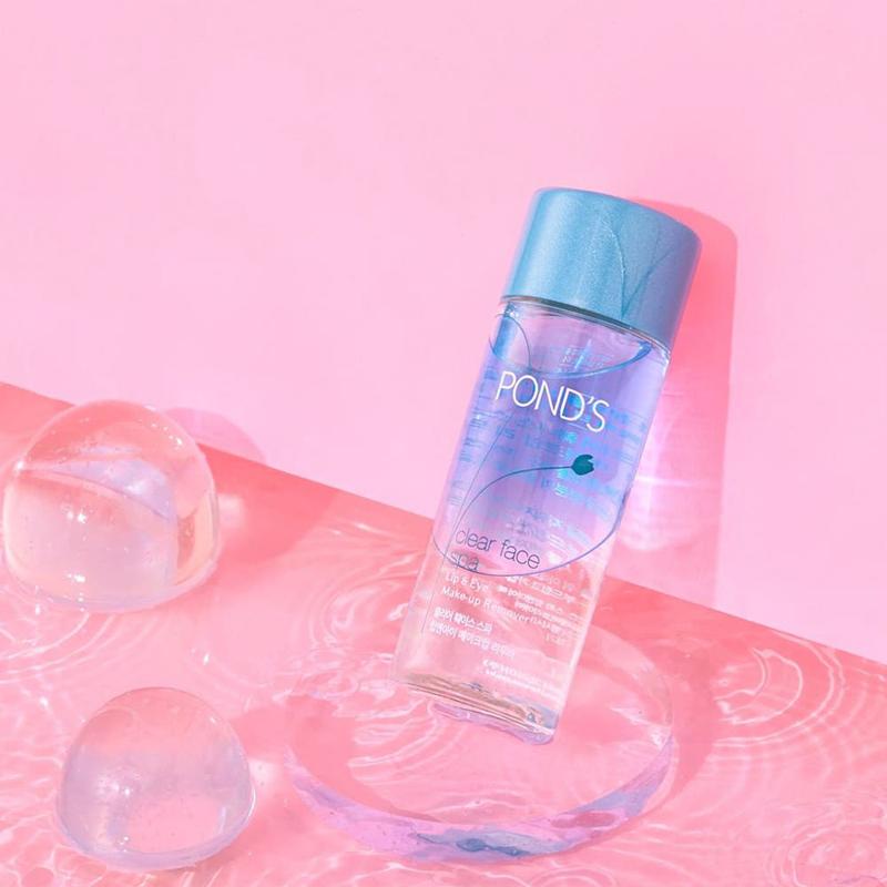 [POND'S] Clear Face Spa Lip & Eye Make-up Remover 300ml