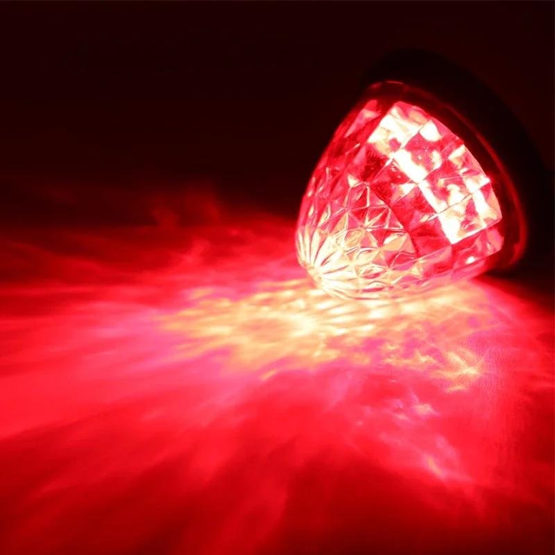 

6x водонепроницаемых 24 В светодиодных боковых габаритных фонарей, указателей поворота, габаритных огней, задних габаритных огней для грузовика, прицепа, автофургона