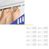 F26C 10Pcs Vertical Blind Repair Stem White Clip for Window Adjustments