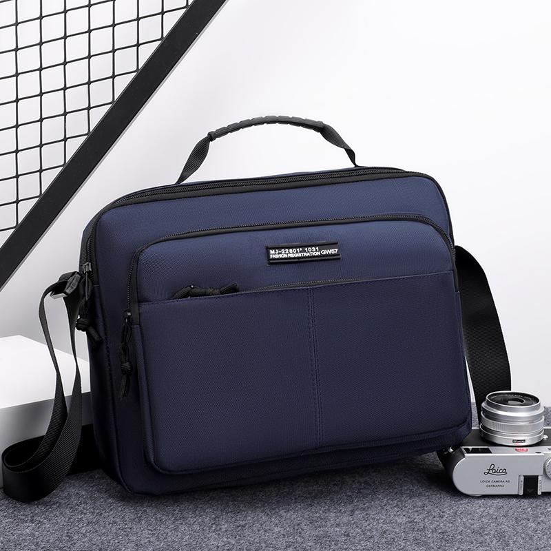Men's Business Crossbody Shoulder Bag – Large Capacity Waterproof Sling with Multi-Pocket Design for Daily Use