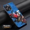 Taro Sakamoto Japan hot anime Phone Case For iPhone 16 15 14 13 12 11 Plus Pro Max  High-end Luxury Magsafe Sheepskin