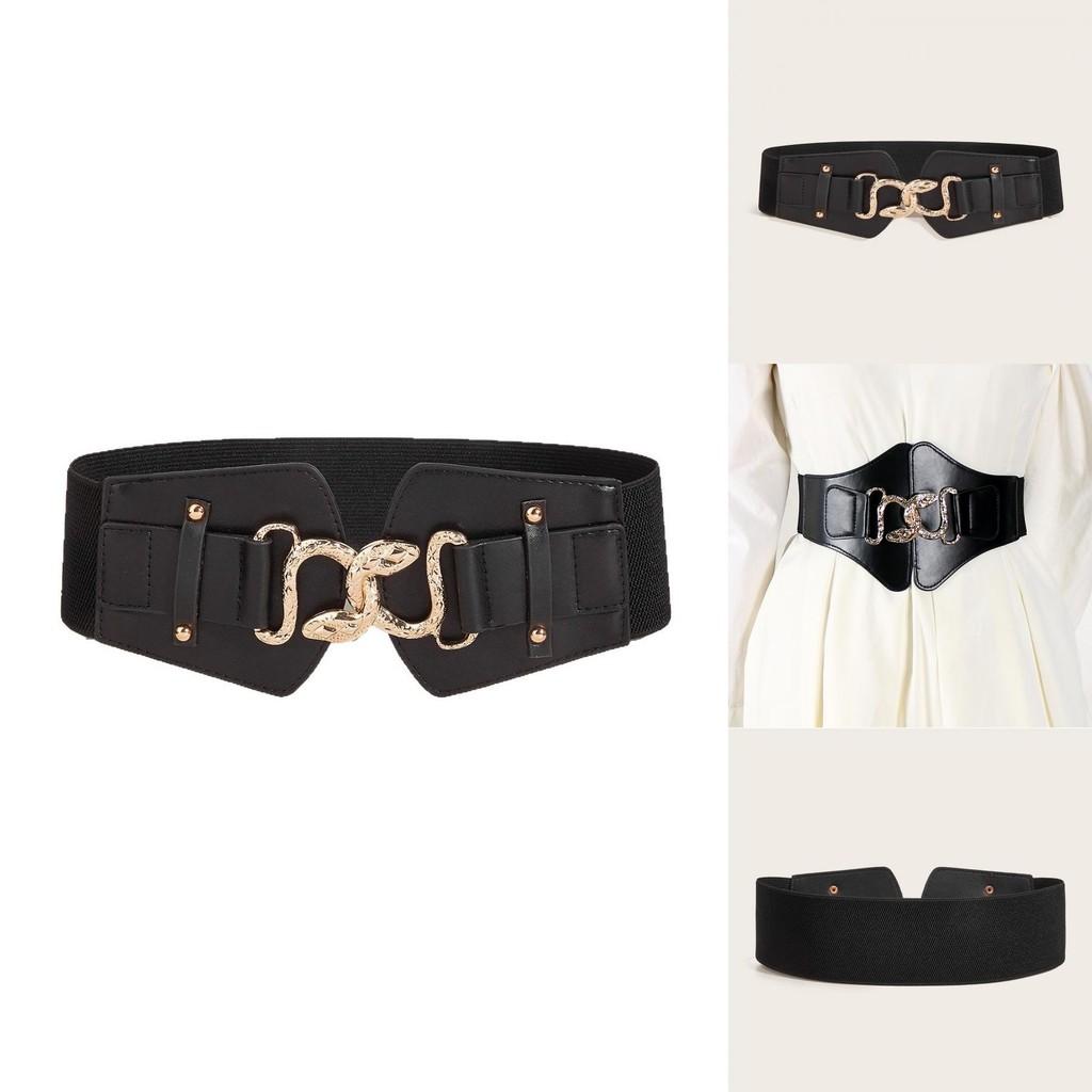 Style Metal Waist Belt With Alloy Buckle For Women Dresses And Coats
