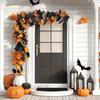 Realistic Halloween Leaf Vines Silk Artificial Hanging Vine Garland  Party Decoration