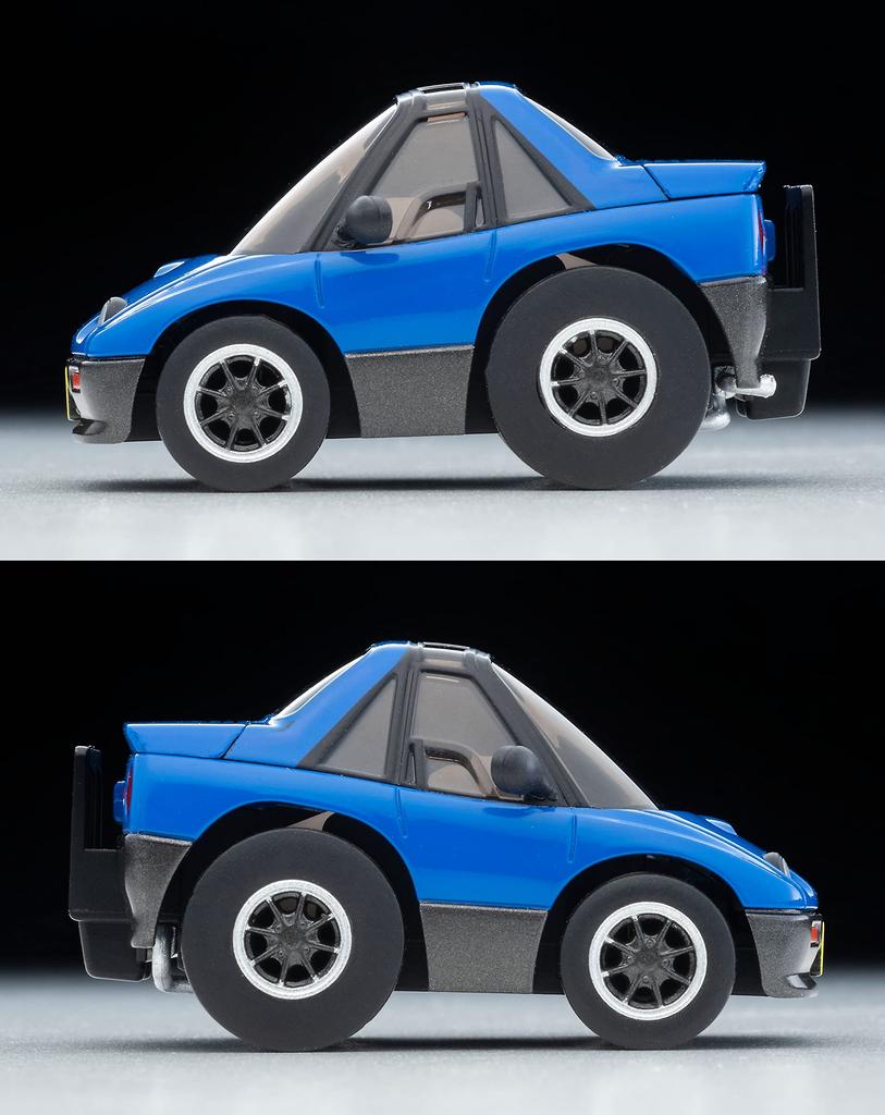 ChoroQ Zero Autozam Finished Product Z-80b AZ-1 Blue/Gray