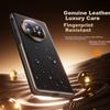 First Layer Genuine Leather Huawei Mate X5 Case Smart Flip Leather Case Foldable Screen Full Coverage Shockproof Ultra-Thin X3 Unisex