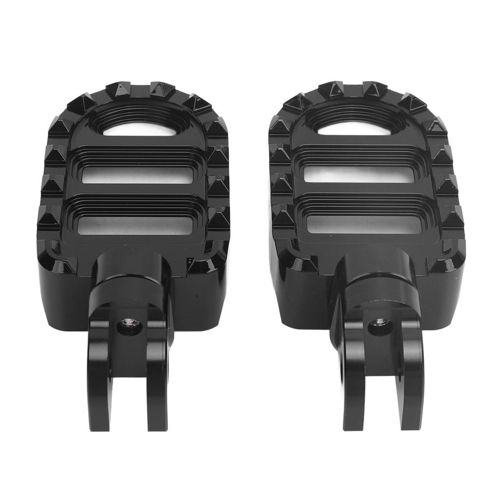 Pair of Motorcycle Wide Foot Pegs Anti Slip Adjustable Front Wide Foot Pedal for MSX125 Monkey DAX125 ST125 CB1000R