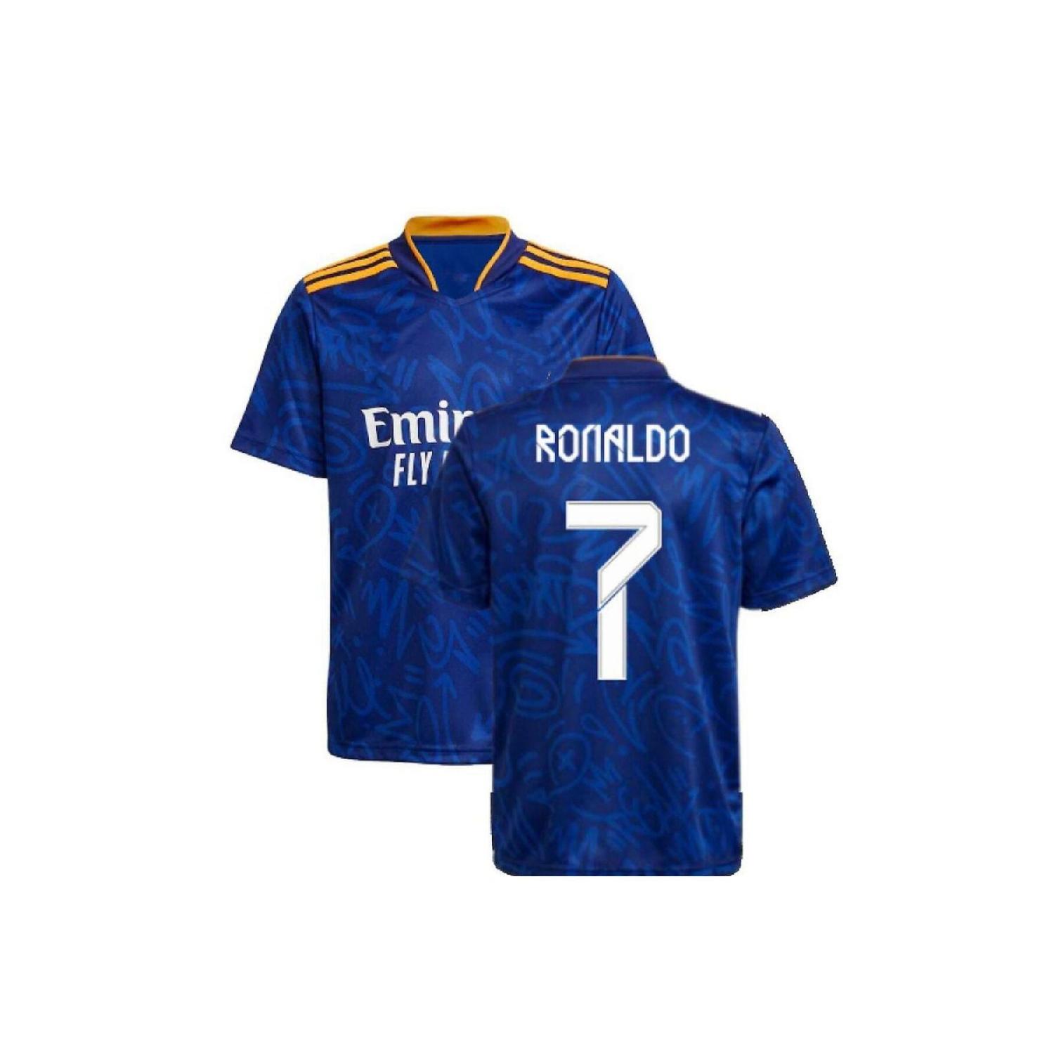 

Выездная майка Криштиану Роналду сезона 2020/21 S синий