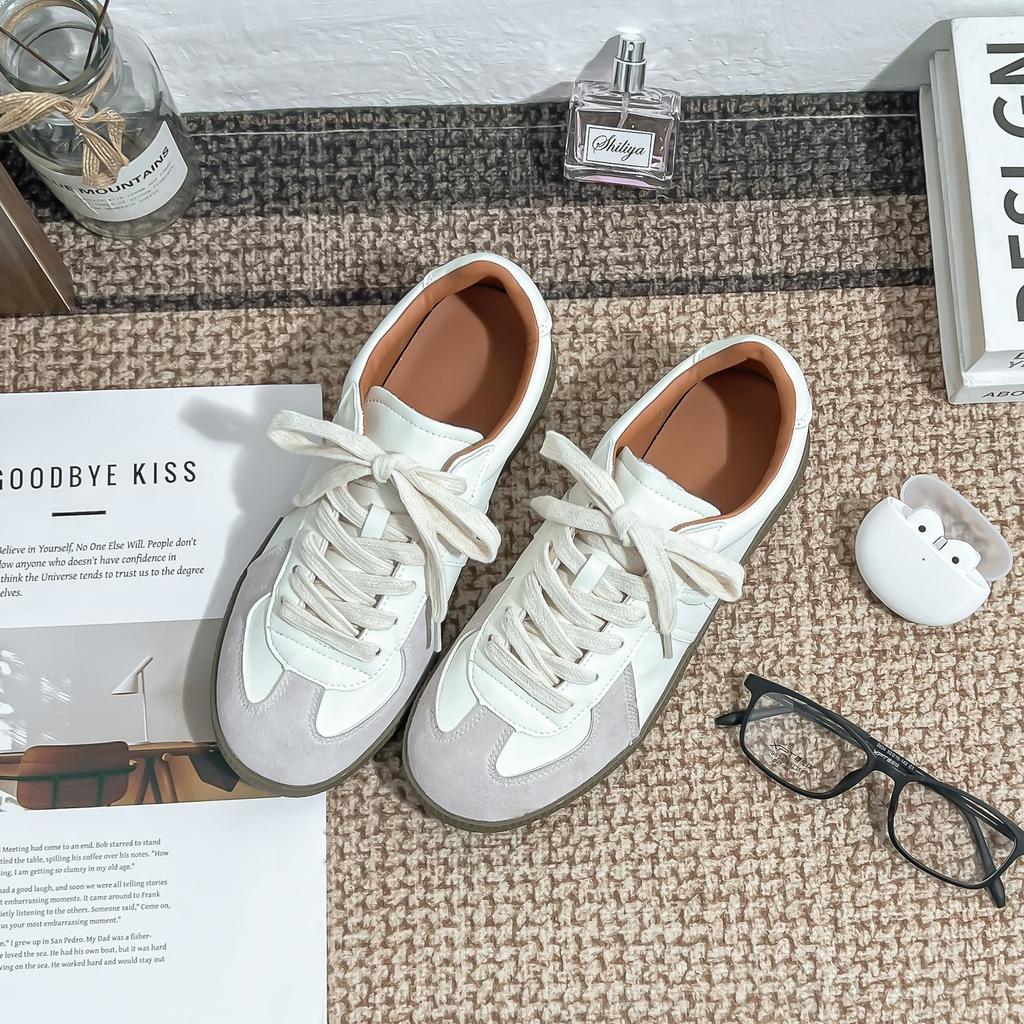 thick-soled Forrest Gump shoes 2025 casual style versatile sports shoes women's summer outer wear advanced sense thick-soled heightening German traini