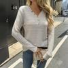Long Sleeve Shirts For Women Solid Color Tees Blouses Casual Plus Size Basic Tops Pullover