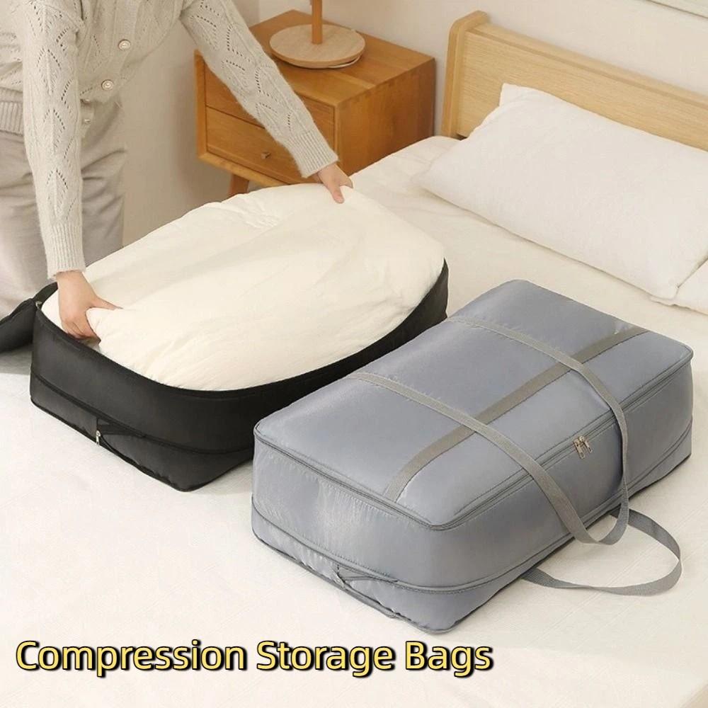Folding Compression Storage Bags Save Space Down Jacket Organizer Expandable Storage Bag Dorm