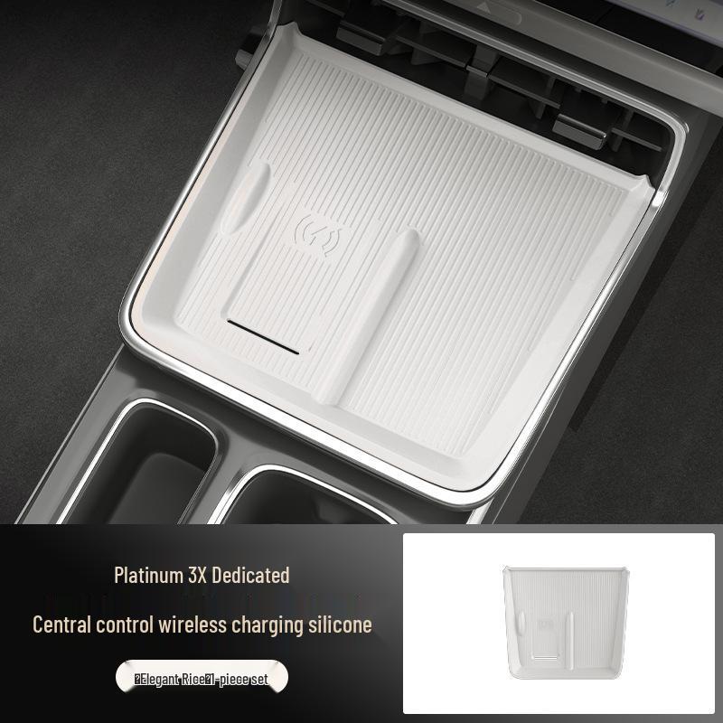 Toyota Yaris 3X Center Console Wireless Charger Anti-Slip Pad