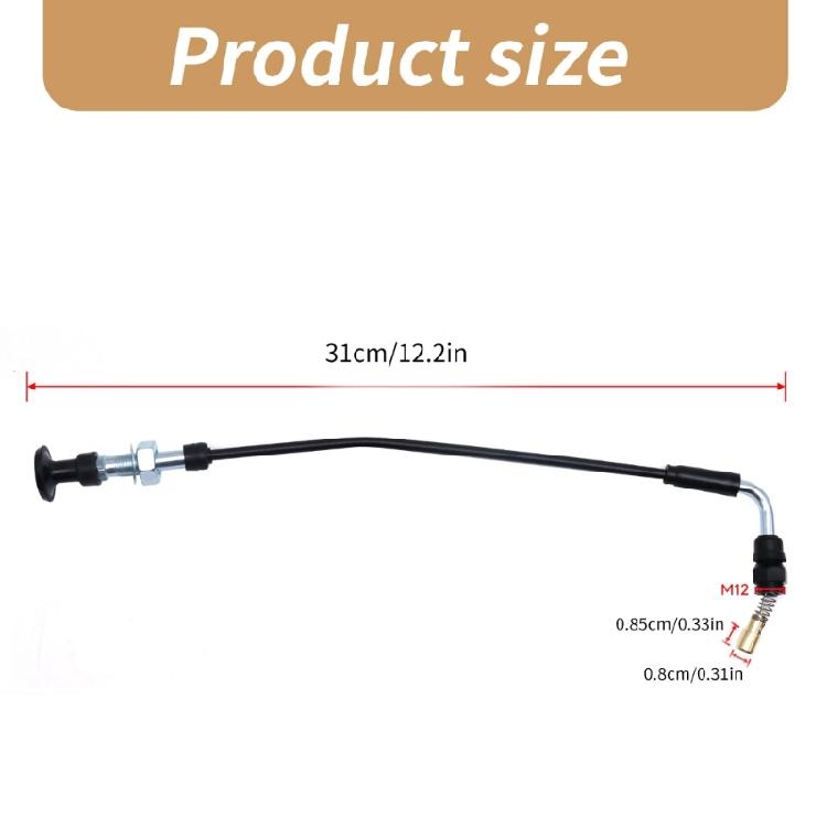Motorbike Motocross Carburetor Push Pull Choke Cable for CV40 883 1200 XL883 XLH1200 27421-99C 27490-04
