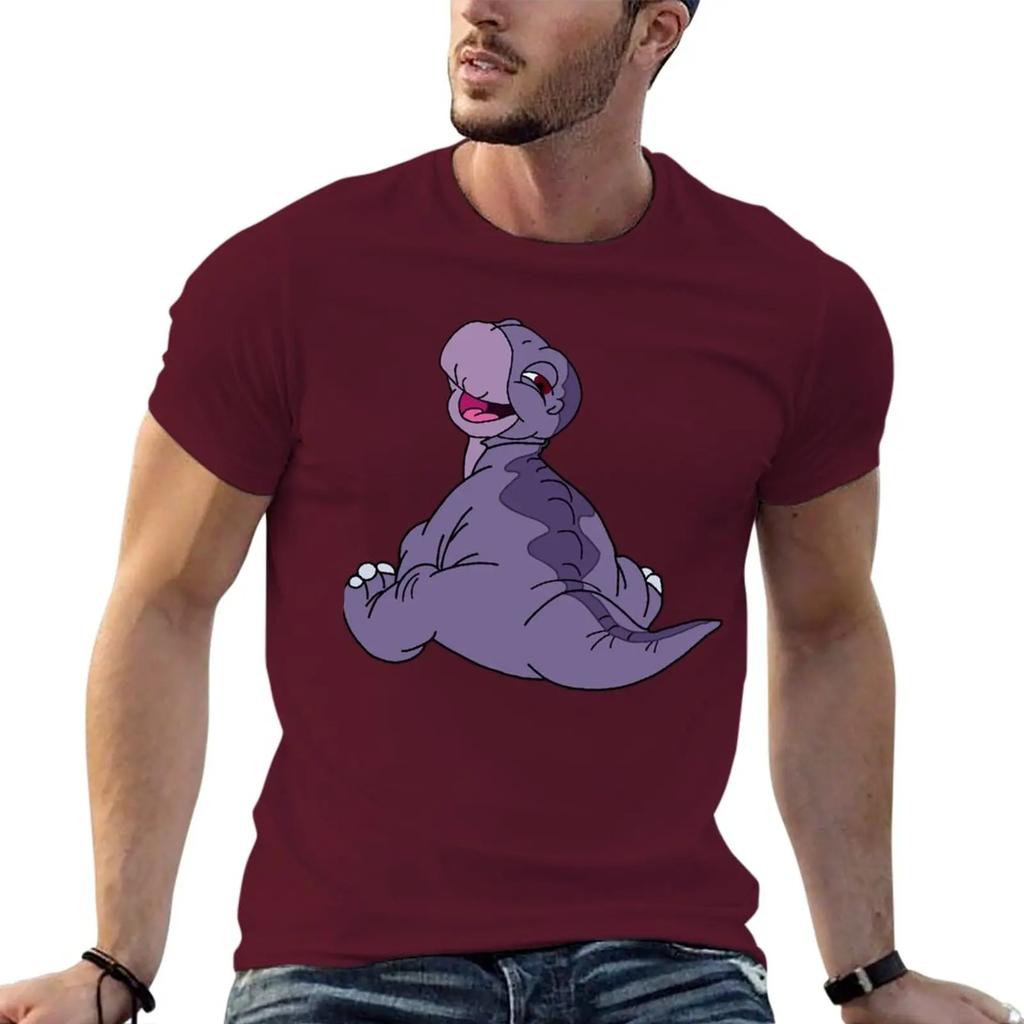 Neues Baby Littlefoot Land Before Time T-Shirt schnelltrocknendes T-Shirt Sommeroberteil Herren weiße T-Shirts