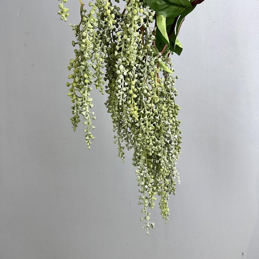 Floral Display Artificial Hanging Plant Soft Rubber Fake String Greenery Plant Home Decor