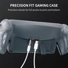 Full Protective Case Scratchproof Case Cover for Console Detachable Front Shell Back Case with Adjustable Kickstand