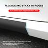 2Pcs Carbon Car Door Side Skirt Sill Stripe Sticker Anti-scratch Refit Sticker for Jeep JK Gladiator Compass Renegade Grand Cherokee Wrangler