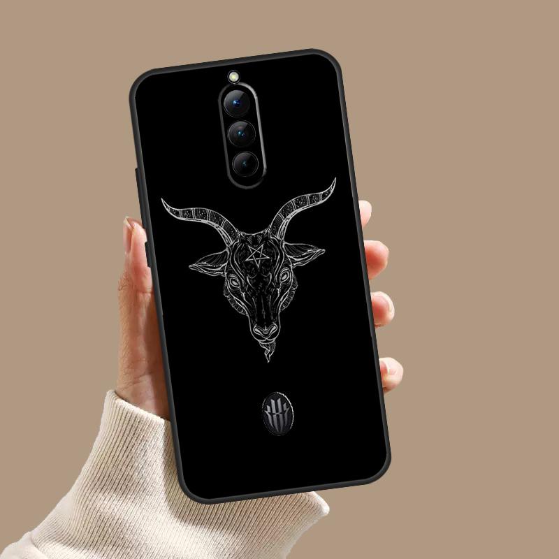 Ram Skull Skeleton Horror Case For ZTE Nubia Red Magic 11 10S 9S 8S 8 9 10 Pro Plus 6 7 6S 7S Pro 5G 6R 10 Air Cover