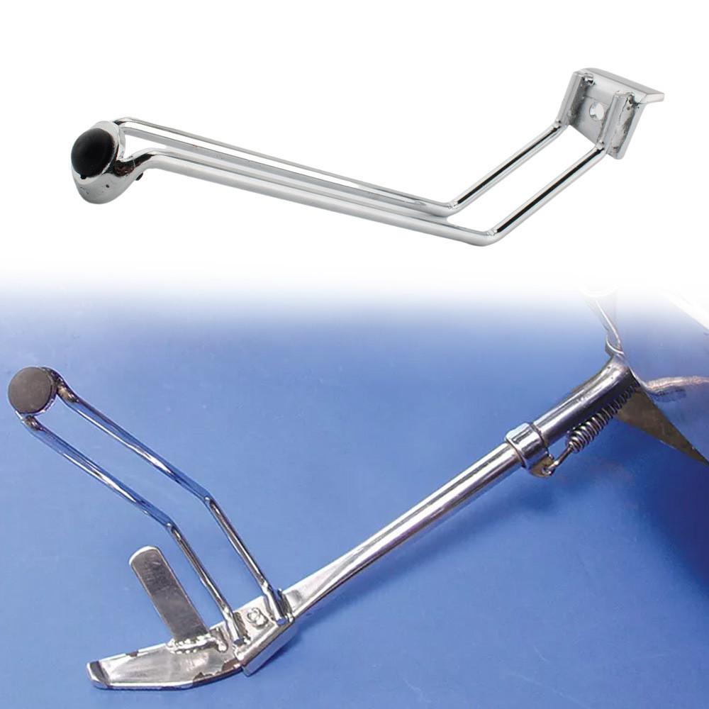 Premium Extended Side Support Stand For Harley Glide Models 1984 To 2008 With Sturdy Build