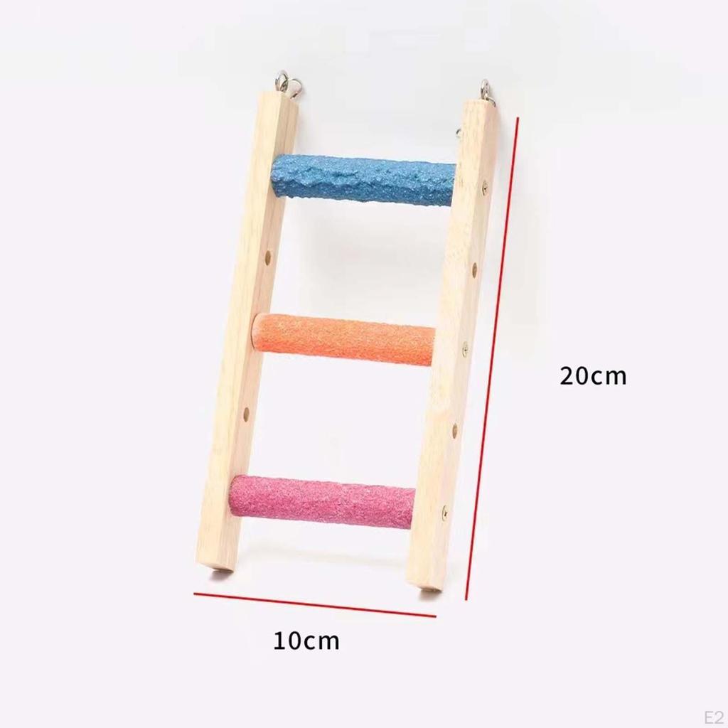Vogel Klettern Brücke Papagei Leiter Barsch Miniatur Haustier für Kauen Ruhen Lovebirds