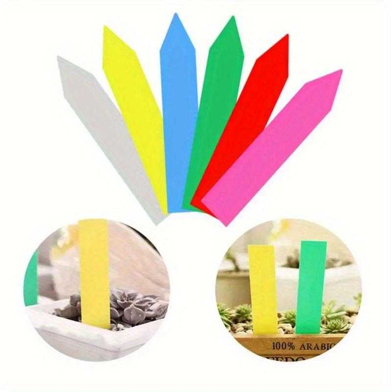 200 st/påse, Återanvändbara Vattentäta Plastväxt Blomfröetiketter Markörer Trädgårdsetiketter