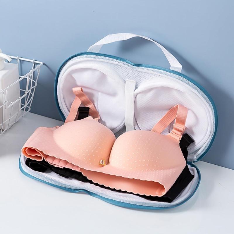 3/1PCS Bra Laundry Bags with Zipper Special Bra Wash Bag for Household Washing Machine Anti-Deformation Underwear Washing Bag
