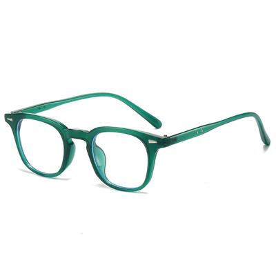 Retro Flat Glasses, Women'S Anti-Blue Glasses, Square Frames, Glasses Frames, Computer Mirrors.
