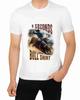 Rodeo-Cowboy reitet den Bullen 8 Sekunden "Bull Shirt" T-Shirt Rodeo-Kunstprints