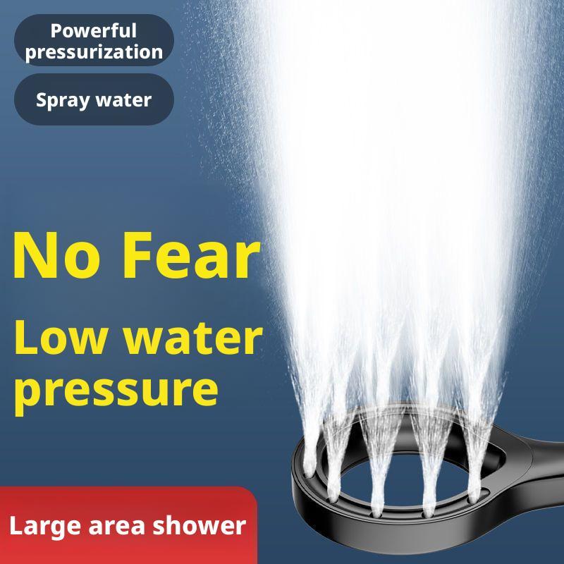 Pressurized Shower Shower Head Household Bath Faucet Bathroom Rain Bath Yuba Pressurized Shower Head