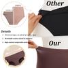 FINETOO 3Pcs Women's Panties Seamless Underwear Invisibles Briefs High Waist Full Coverage Breathable Moisture Wicking Underpant