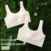 Girls' Strapless, Wire-Free Anti-Exposure Bra for Development Stages 2-3, Suitable for Junior & Senior High Students