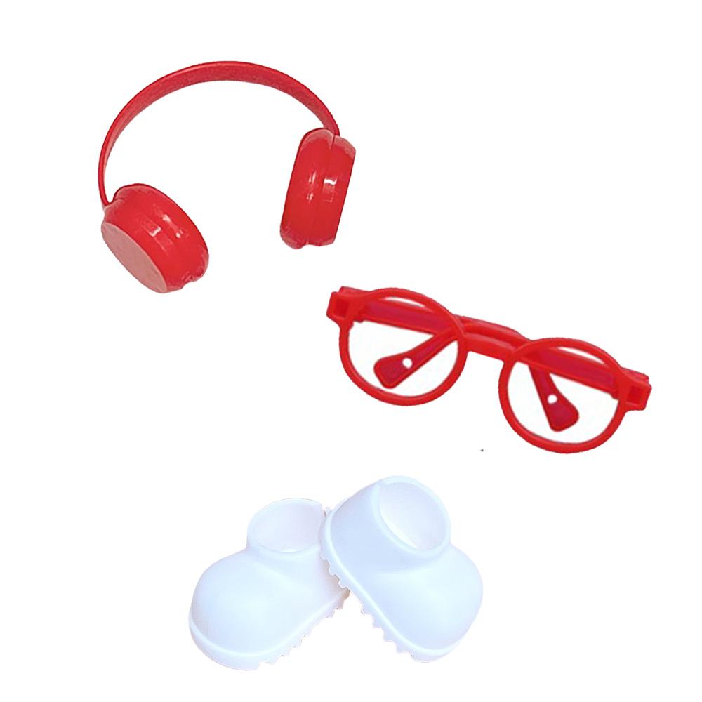 

17см Плюшевая одежда и аксессуары для куклы Лабубу 6,7 Кавайная кукла Мультяшная милая одежда Куклы Рождественский подарок