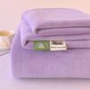 Cozy Fleece Duvet Cover for Autumn/Winter - Warm, Velvet, Thickened, Solid Color (200x230x250cm)