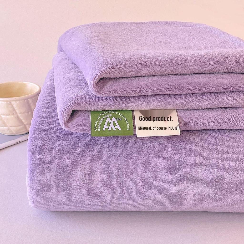Cozy Fleece Duvet Cover for Autumn/Winter - Warm, Velvet, Thickened, Solid Color (200x230x250cm)