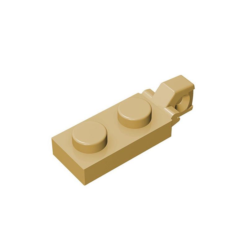 

20pcs 44301 1x2 Single Side Building Blocks Bricks With Hinge Plate (Convex) Particle Puzzle DIY Toy Children Birthday Gifts 20pcs бежевый