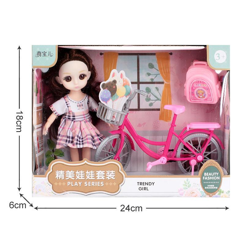 Boxed Girls Doll Gift Box Set Girls Toy Dress Up Princess Doll Doll