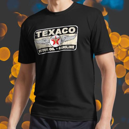 Texaco gas and oil Logo T-Shirt Funny American Unisex Size S-5XL XXXL