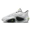 Air Jordan Tatum 2 PS Neon Kids Sneakers White Black Wolf-Grey FJ6460-100