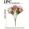 Artificial Flowers Silk Tea Roses Bouquet Chrysanthemum Plastics Plants Bridal Bouquet Valentine's Day Fake Plants Wedding Decoration DIY