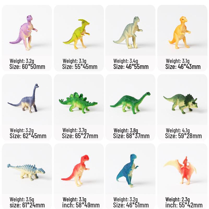 

Трансграничные детские развивающие игрушки-динозавры - Мягкая резина, симуляция для детей