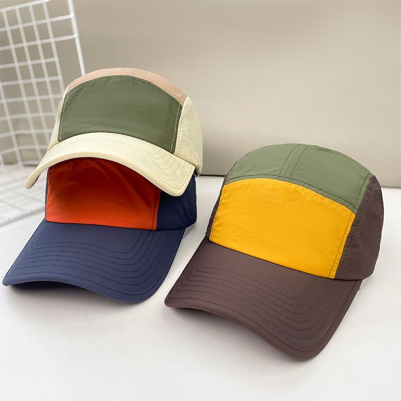 1pc Unisex Contrast Color Baseball Cap,casual Breathable Quick-drying Multifunctional Head Hat,suitable for All Seasons Outdoor