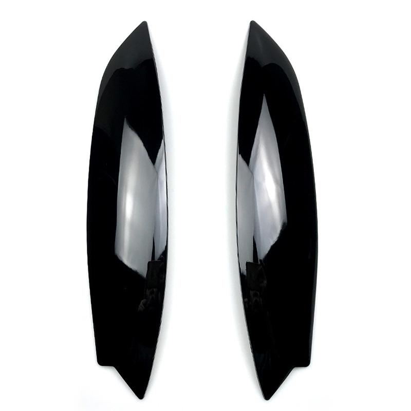 2Pcs Car Headlight Eyebrow Eyelids Cover Trim For Volkswagen For VW GOLF 5 MK5 GTI R 2005-2007 Car Exterior Styling Accessories