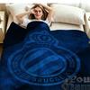 1PC Club Brugge KV Custom Name Patterned Flannel Blanket Suitable For All Seasons for Home Decor Warmth and Comfort Gifts Holiday Present