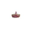 Stone Setting Women'S Ring Ring Crown Trend Rose Gold Plating