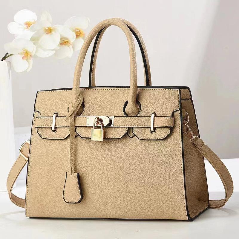 Atmospheric Texture Hand Bag Women's Solid Color Luggage Diagonal Span Bag Women's Fashion Messenger Handbag