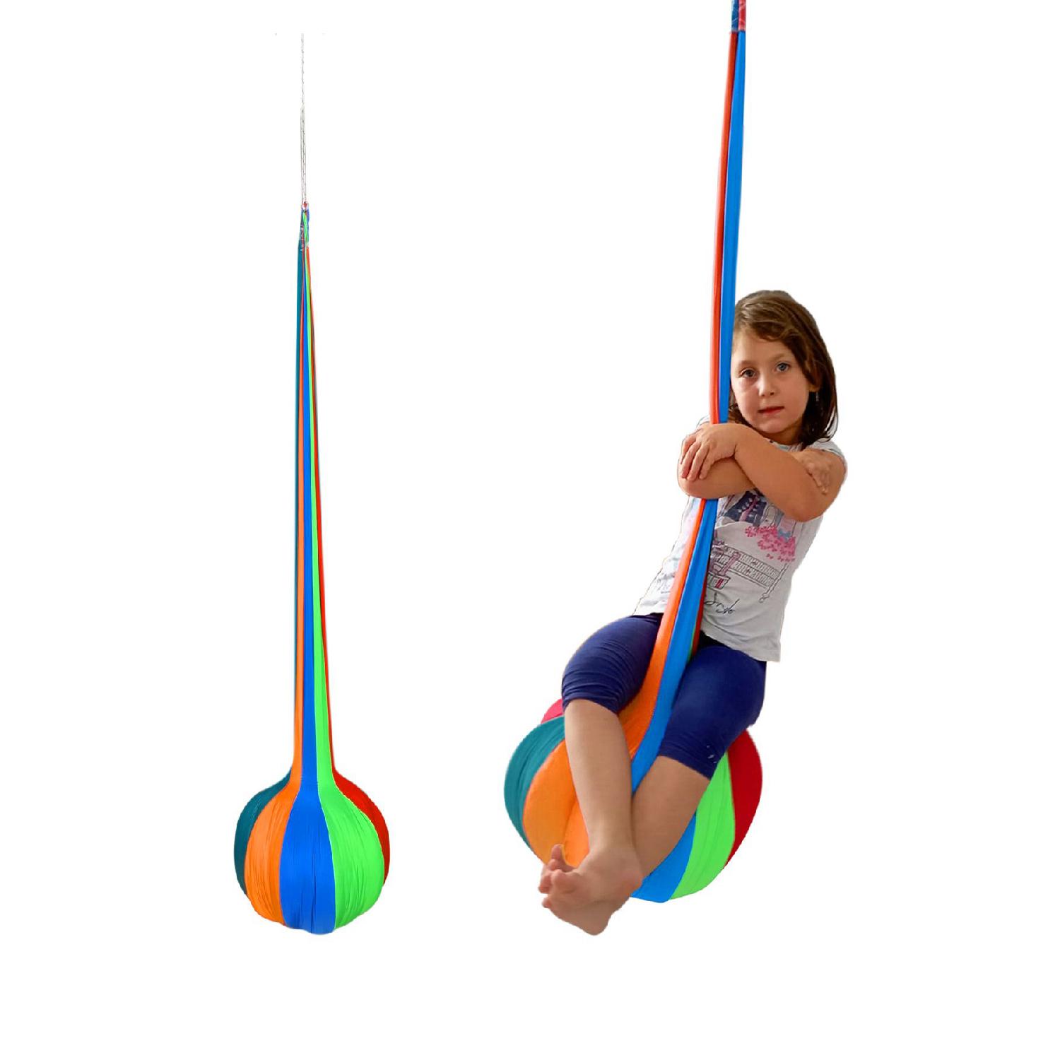 

Relax Sensory Swing Children s Activity Gymnastics Yoga Development Switching Garden Room Switch чистий