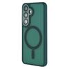 For Samsung Galaxy S23 FE Case Compatible with MagSafe WANLONFENG QB Series PC TPU Phone Cover with Screen Film